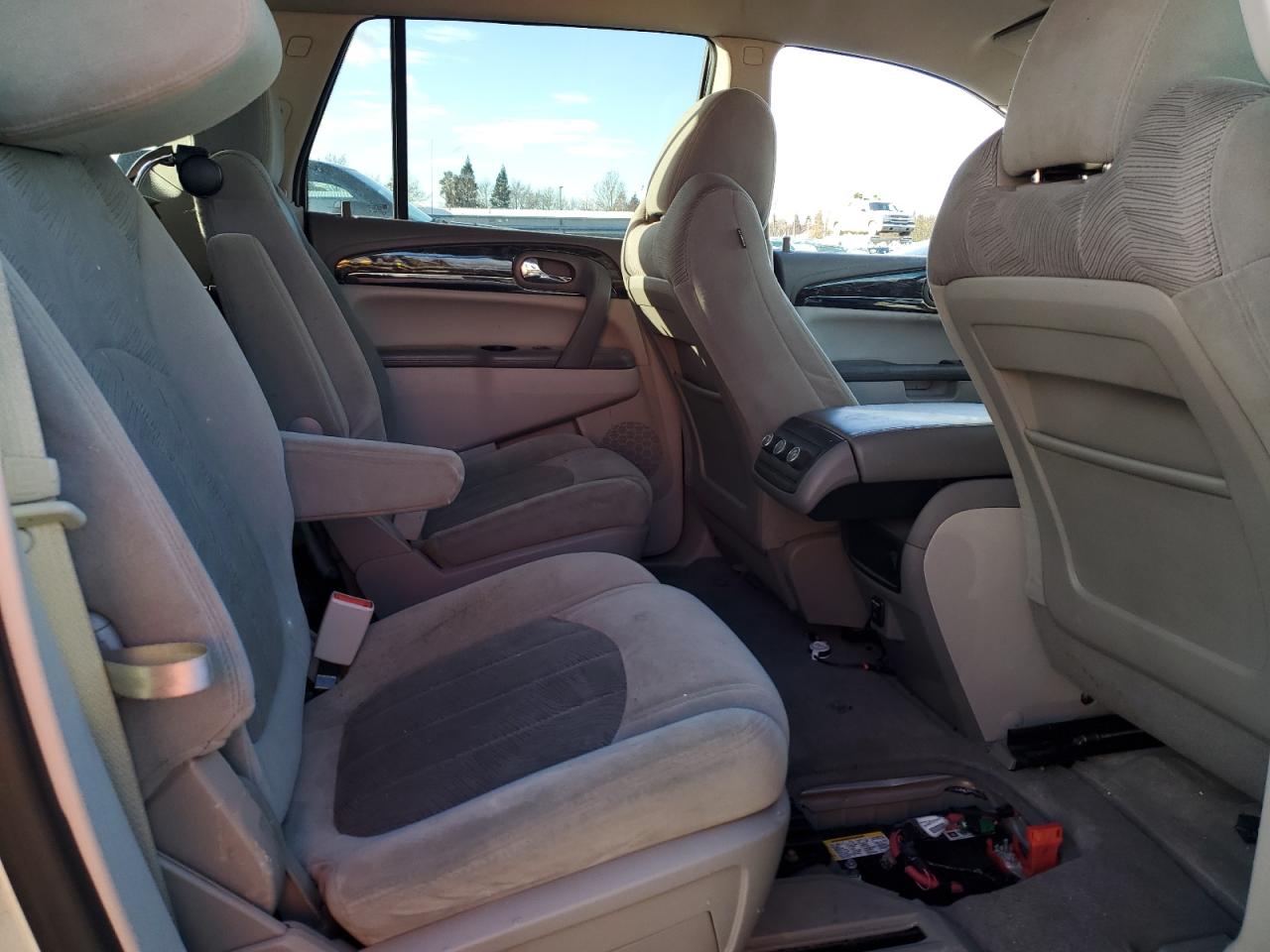 2014 Buick Enclave VIN 5GAKRAKD8EJ200986 Copart auction photo, all over damage thumbnail 11