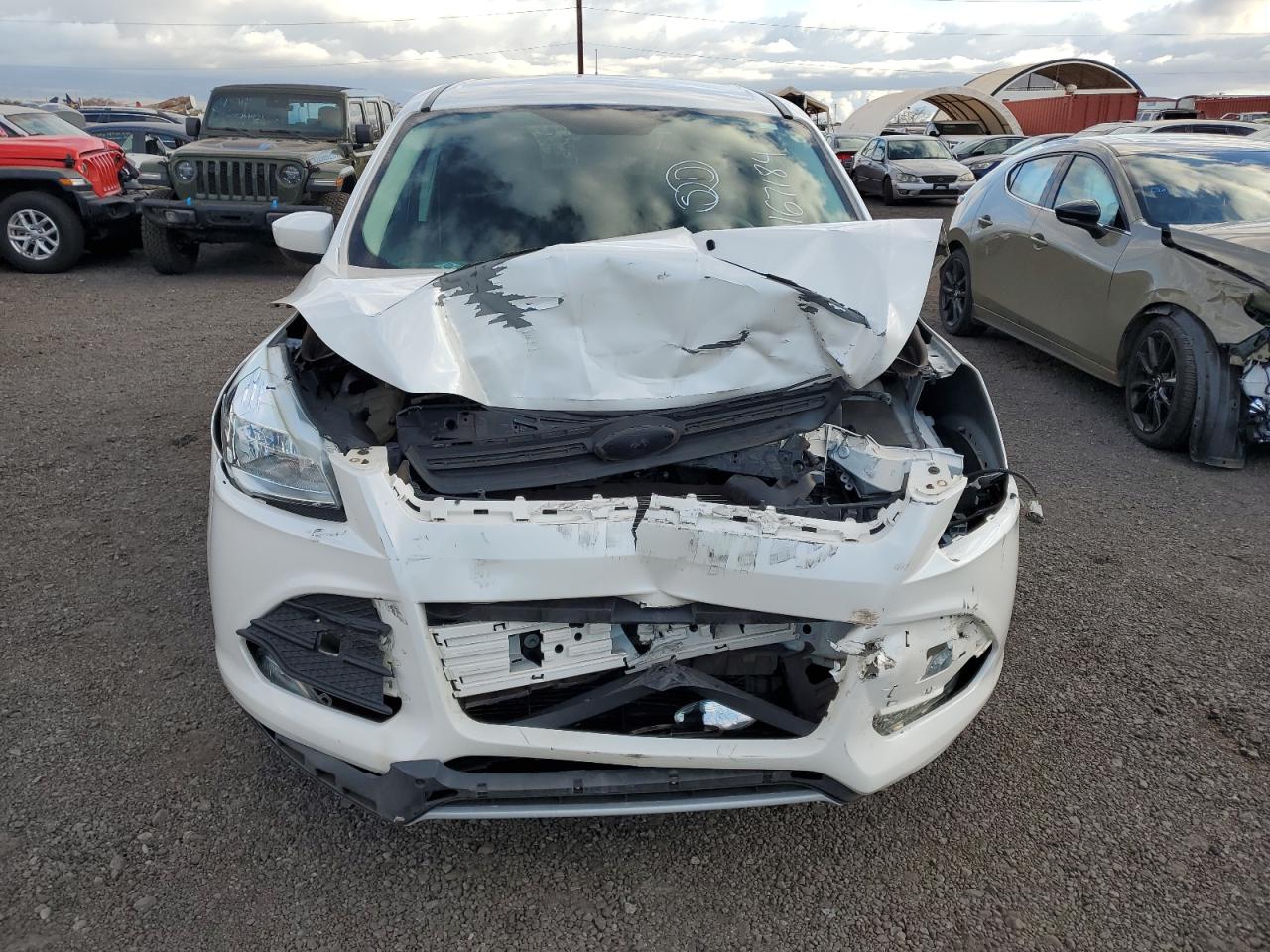 2015 Ford Escape VIN 1FMCU0G78FUC64231 Copart auction photo, front end damage thumbnail 5