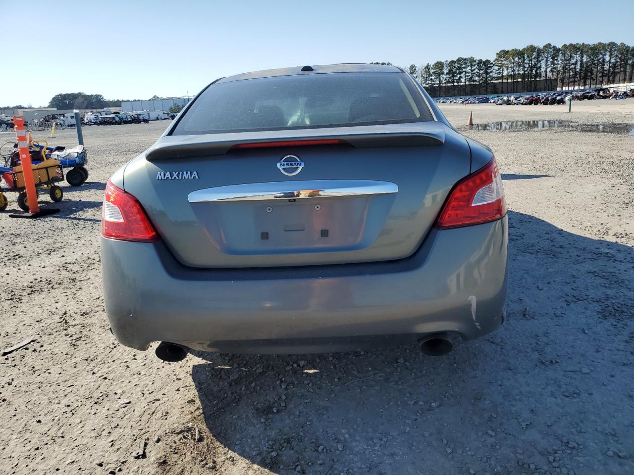 2009 Nissan Maxima VIN 1N4AA51EX9C843049 Copart auction photo, front end / mechanical damage thumbnail 6