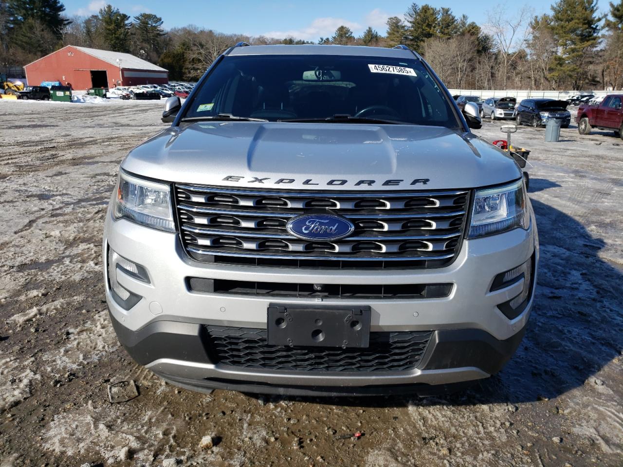 2017 Ford Explorer VIN 1FM5K8F89HGD24400 Copart auction photo, side / rear end damage thumbnail 5