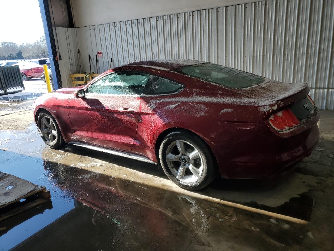 2015 Ford Mustang VIN 1FA6P8TH4F5388261 Copart auction photo, side damage thumbnail 2