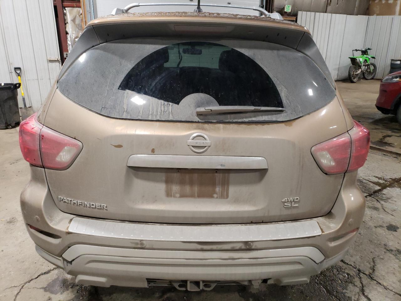 2017 Nissan Pathfinder VIN 5N1DR2MM8HC610329 Copart auction photo, all over damage thumbnail 6