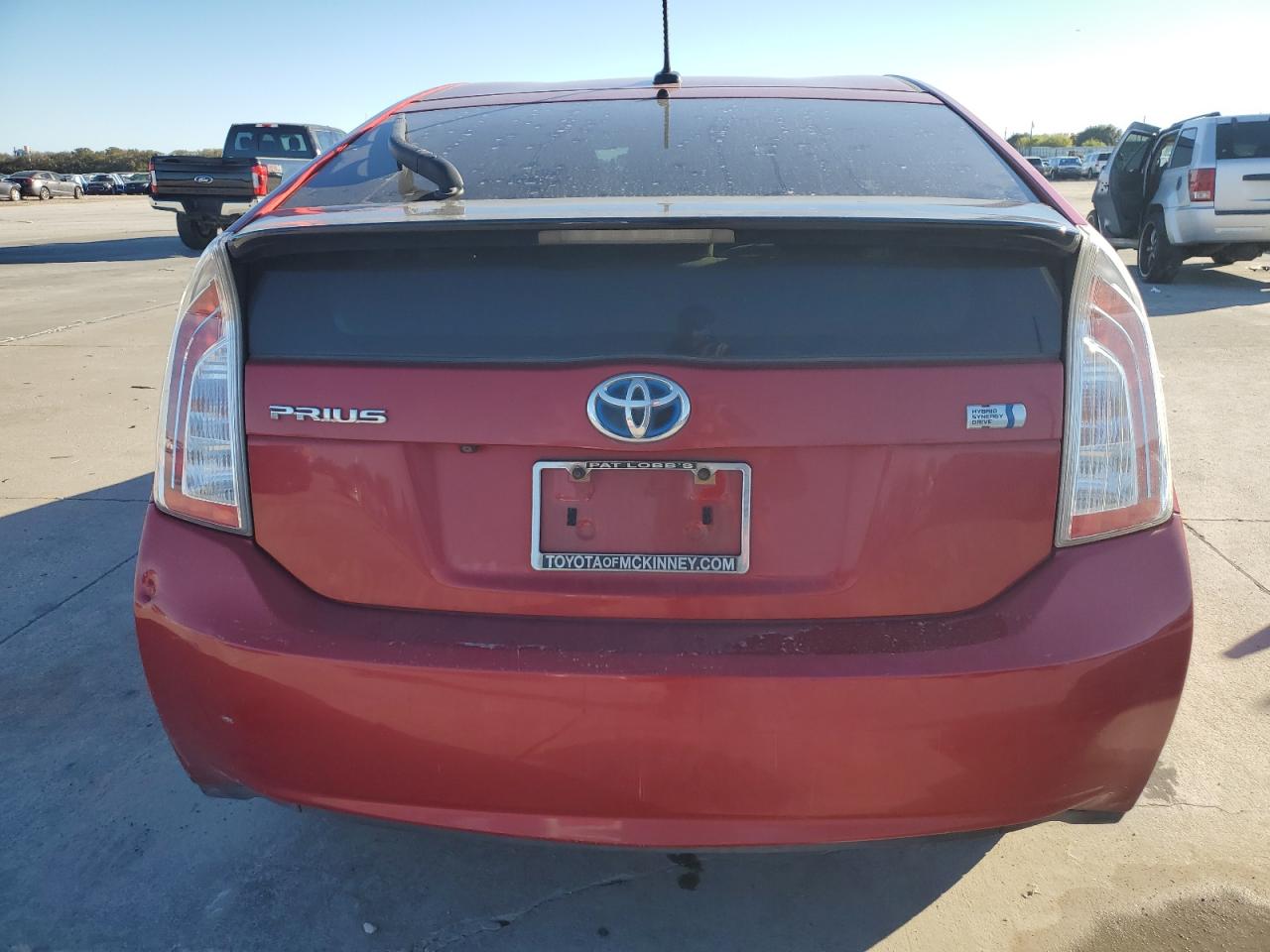 2012 Toyota Prius VIN JTDKN3DUXC1607658 Copart auction photo, normal wear damage thumbnail 6