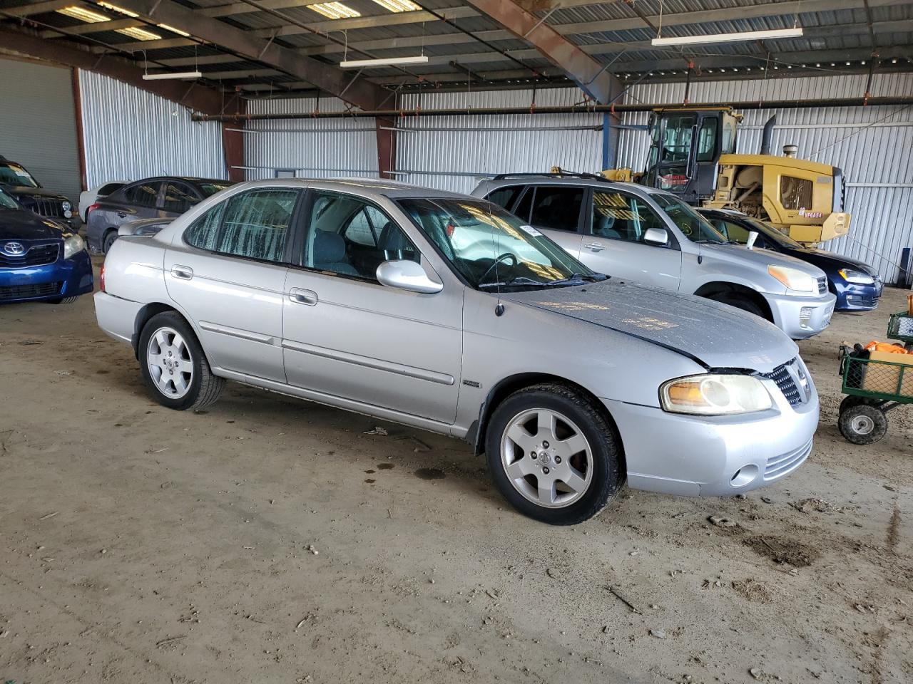 2006 Nissan Sentra VIN 3N1CB51D86L580120 Copart auction photo, rear end damage thumbnail 4
