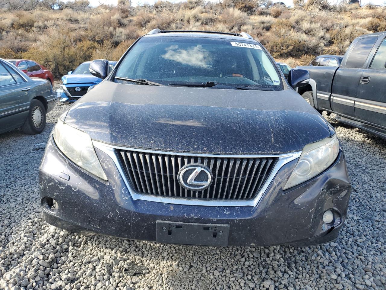 2010 Lexus RX VIN JTJBK1BA5A2427076 Copart auction photo, rear end / front end damage thumbnail 5