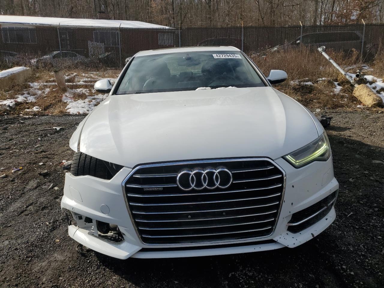 2016 Audi A6 VIN WAUGFAFC5GN096092 Copart auction photo, front end damage thumbnail 5