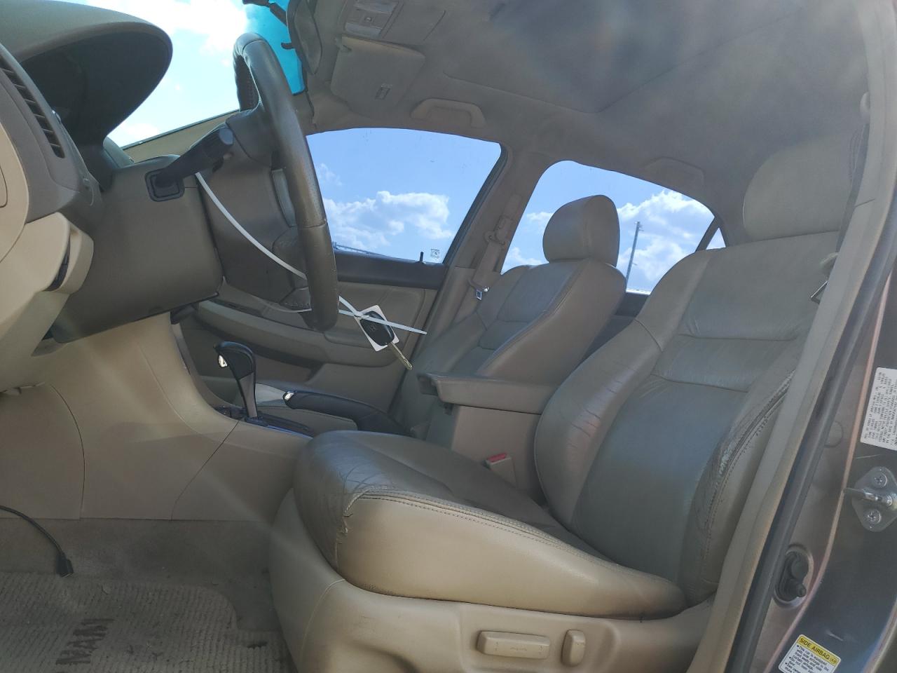 2006 Honda Accord VIN 1HGCM56876A084639 Copart auction photo, rear end / front end damage thumbnail 7