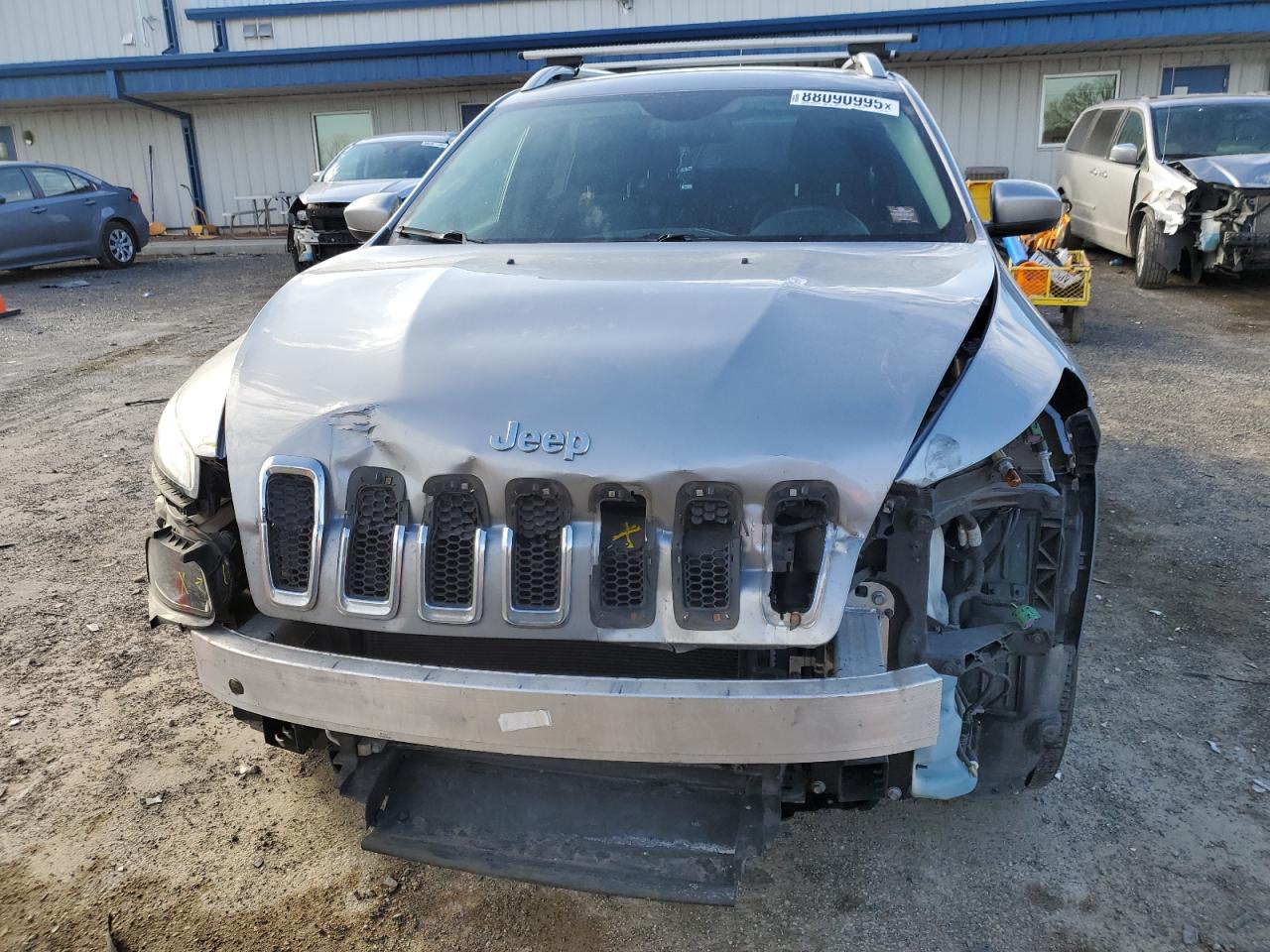 2014 Jeep Grand Cherokee VIN 1C4PJLCS3EW148352 Copart auction photo, front end damage thumbnail 5