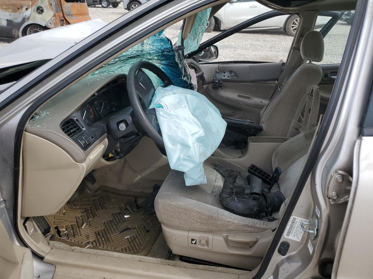 1997 Honda Accord VIN 1HGCE1896VA004371 Copart auction photo, all over damage thumbnail 7