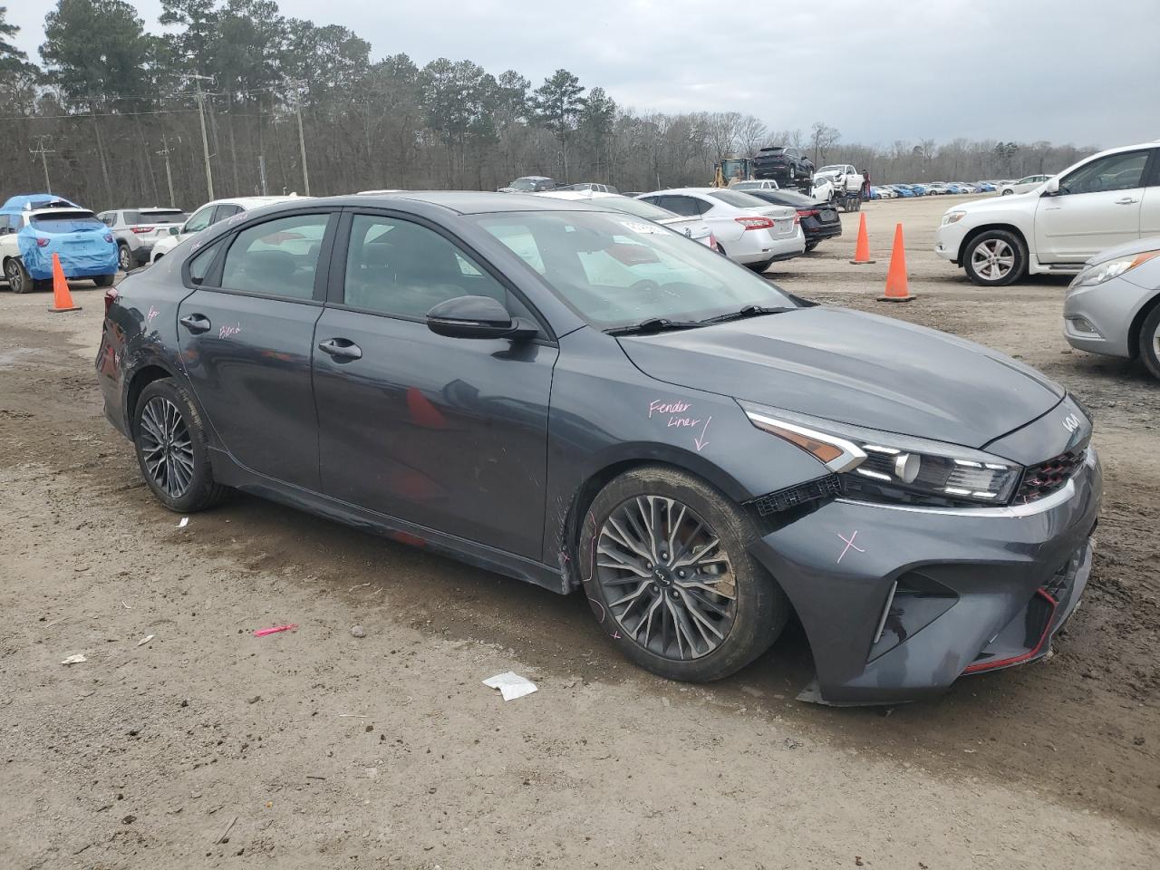 2023 KIA Forte VIN 3KPF54AD8PE659997 Copart auction photo, front end damage thumbnail 4