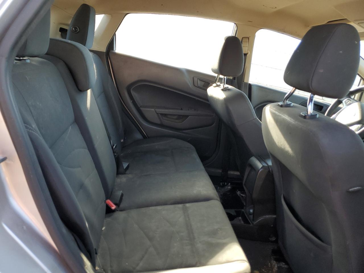 2018 Ford Fiesta VIN 3FADP4EJ0JM110671 Copart auction photo, rear end / undercarriage damage thumbnail 10