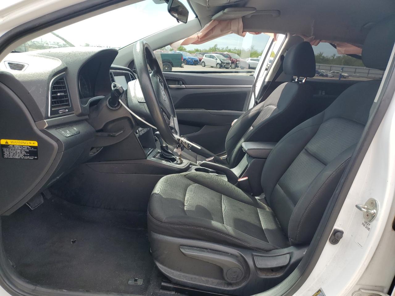 2018 Hyundai Elantra VIN 5NPD84LF9JH216502 Copart auction photo, side damage thumbnail 7