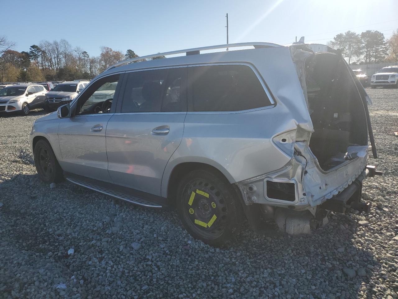 2018 Mercedes-Benz GLS-klasse VIN 4JGDF6EE0JB181254 Copart auction photo, rear end damage thumbnail 2
