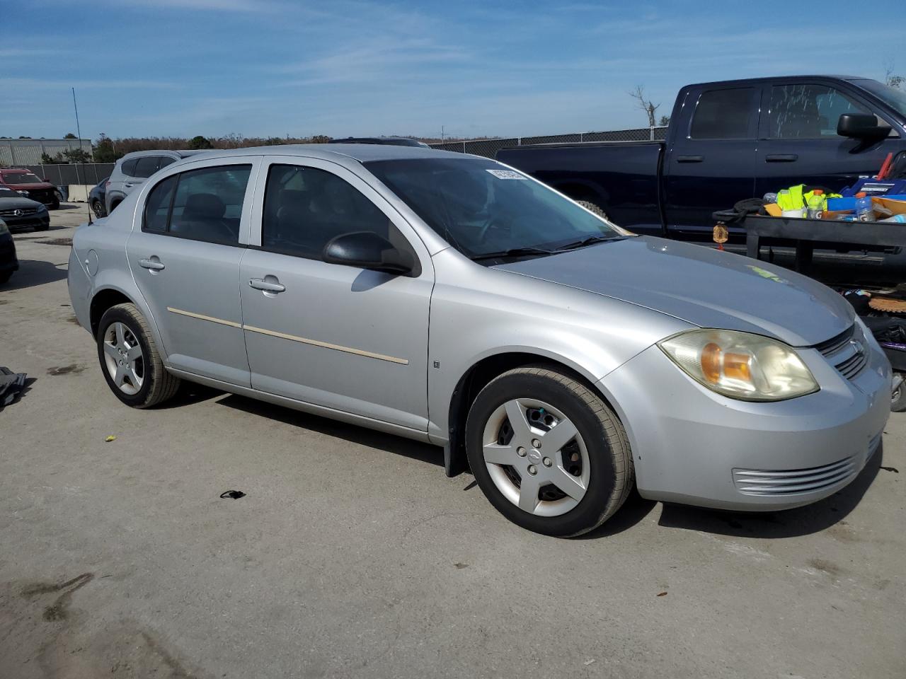 2008 Chevrolet Cobalt VIN 1G1AK58F487124935 Copart auction photo, side / minor dent/scratches damage thumbnail 4