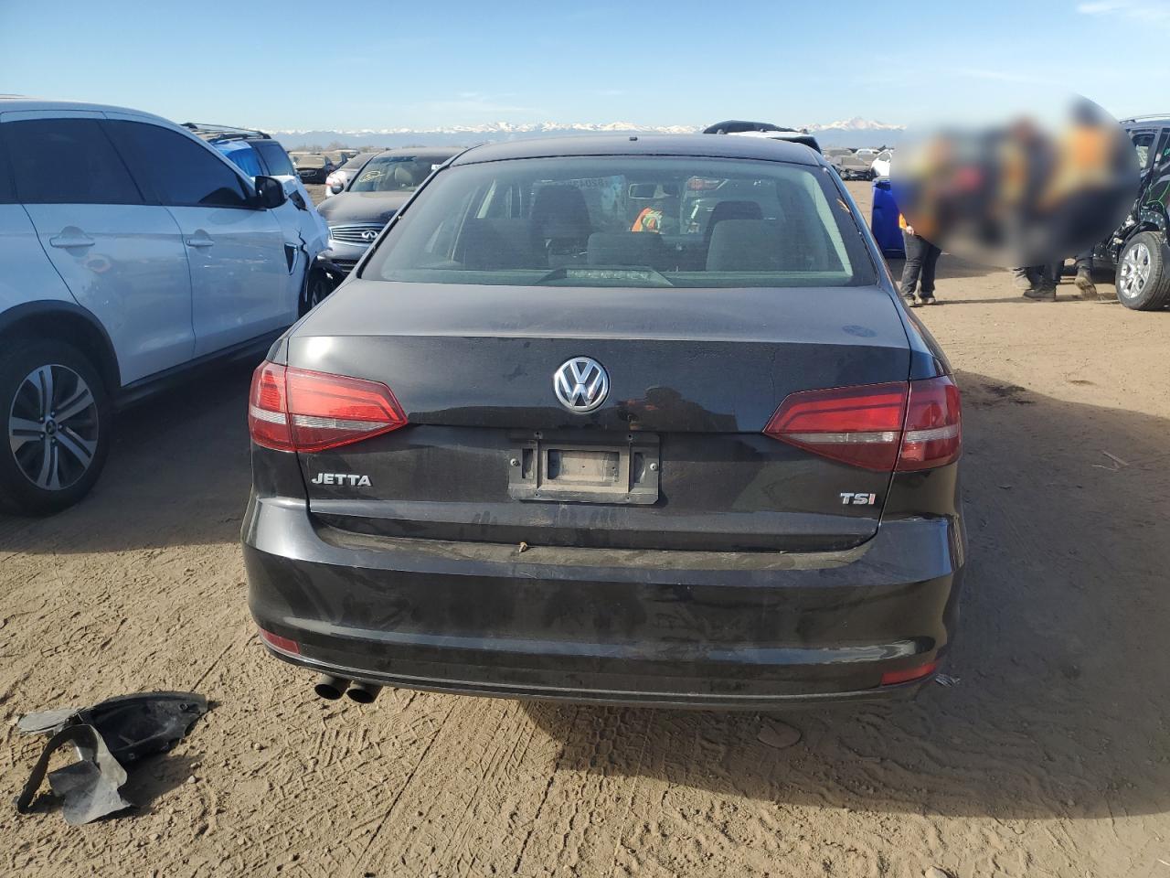 2016 Volkswagen Jetta VIN 3VW267AJ0GM365113 Copart auction photo, side / front end damage thumbnail 6