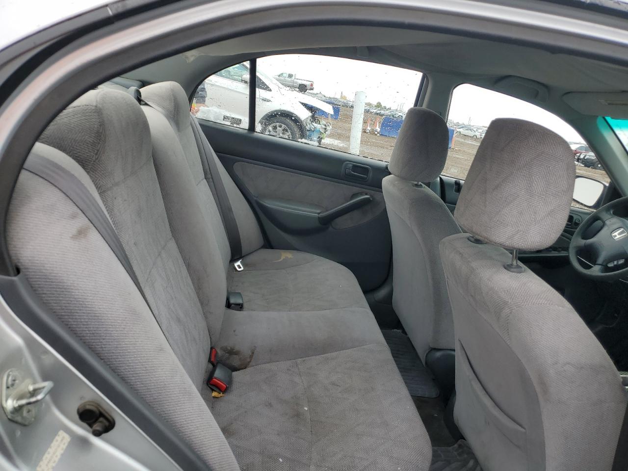 2001 Honda Civic VIN JHMES16531S010969 Copart auction photo, front end damage thumbnail 10