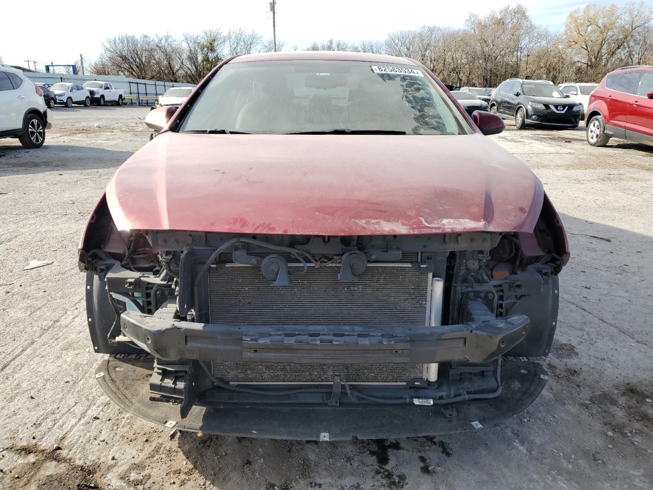 2016 Hyundai Sonata VIN 5NPE24AF2GH301151 Copart auction photo, front end / rear end damage thumbnail 5