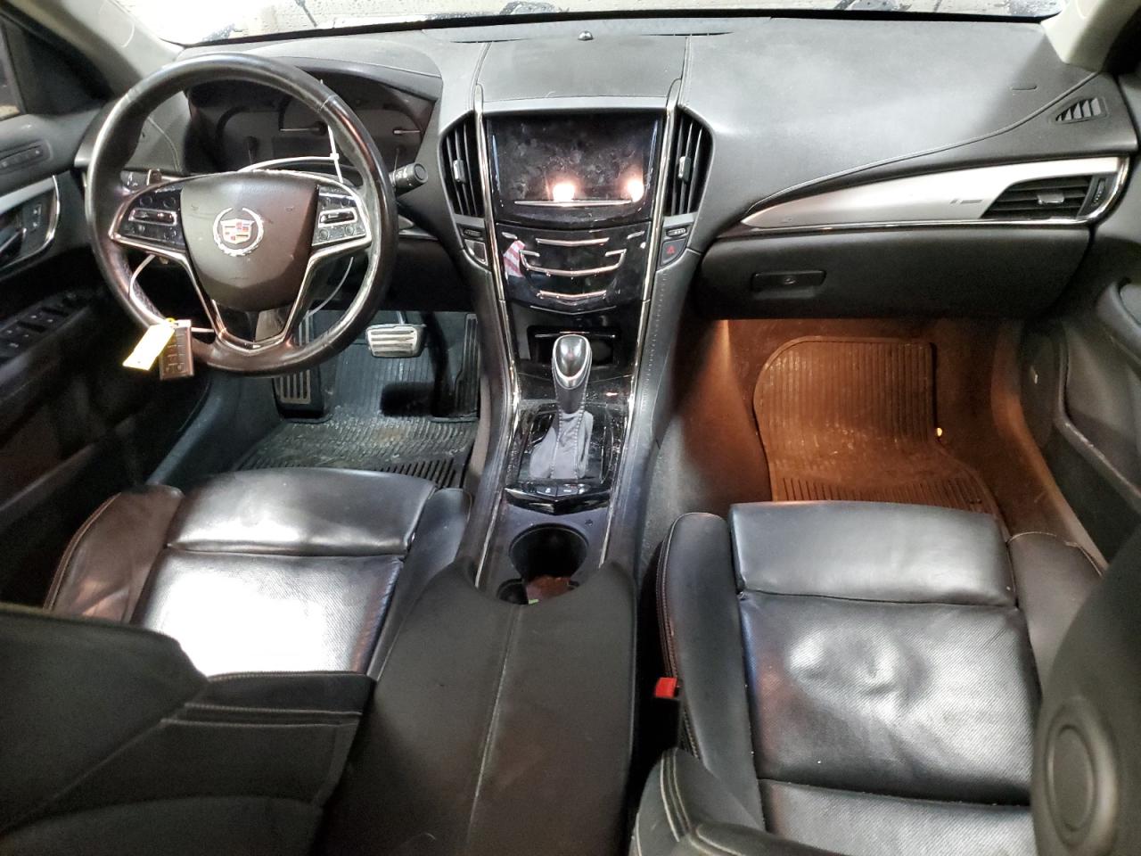2013 Cadillac ATS VIN 1G6AJ5S31D0128486 Copart auction photo, front end / rear end damage thumbnail 8