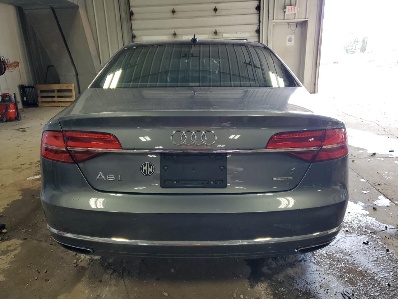 2016 Audi A8 VIN WAU34AFD8GN014188 Copart auction photo, front end damage thumbnail 6