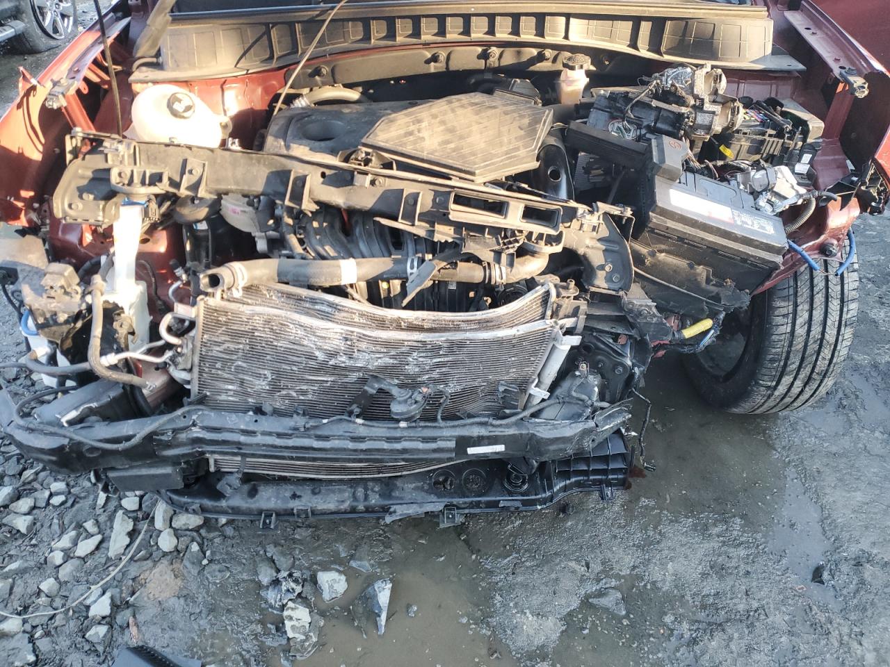 2019 Hyundai Tucson VIN KM8J33AL0KU001503 Copart auction photo, front end damage thumbnail 12