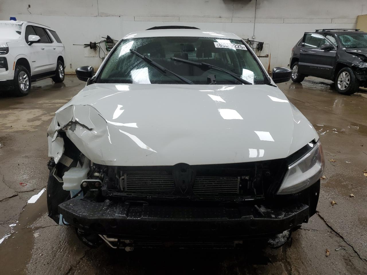 2016 Volkswagen Jetta VIN 3VW267AJ4GM285846 Copart auction photo, front end / side damage thumbnail 5