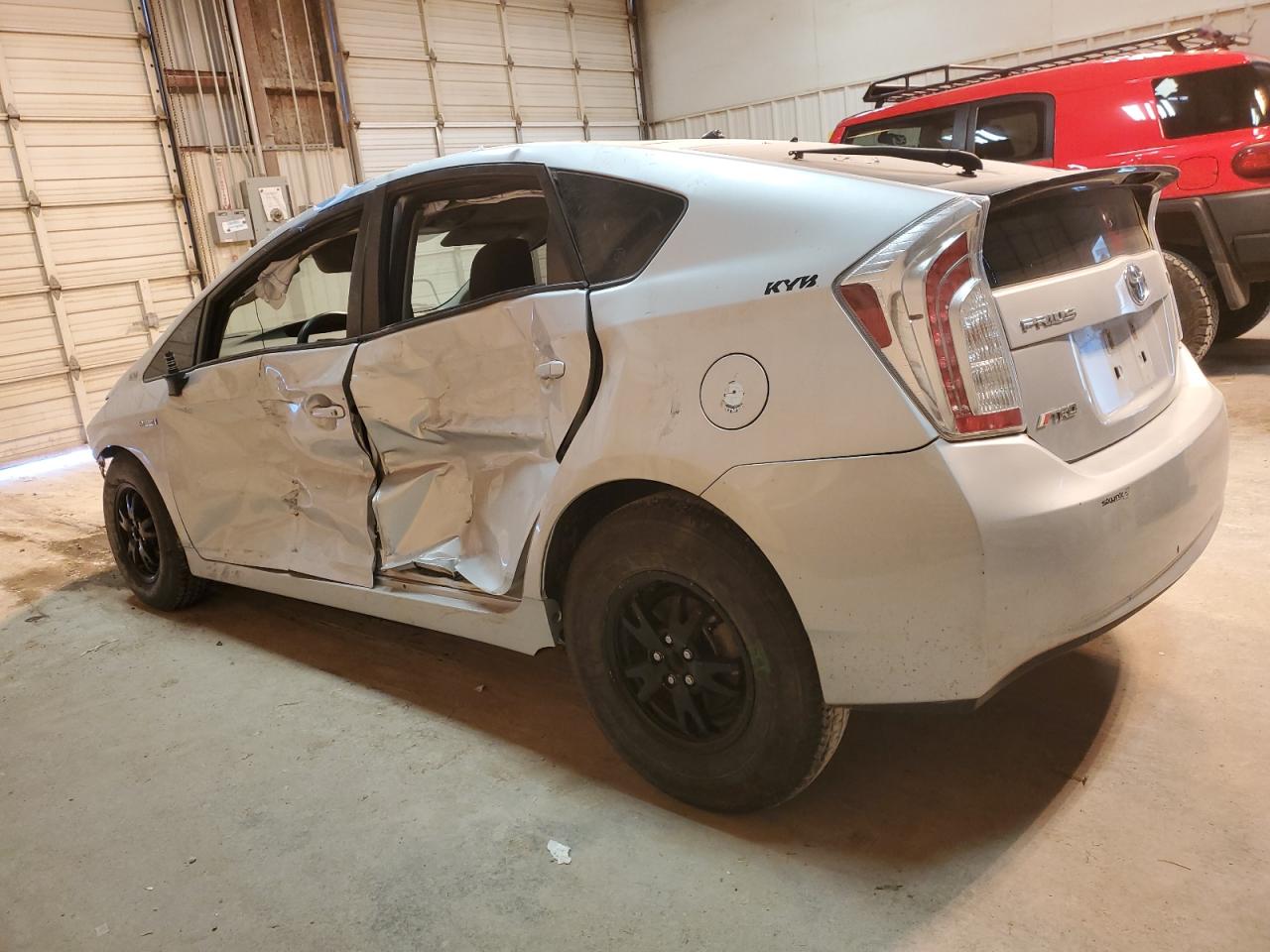 2012 Toyota Prius VIN JTDKN3DU7C5434559 Copart auction photo, side / hail damage thumbnail 2
