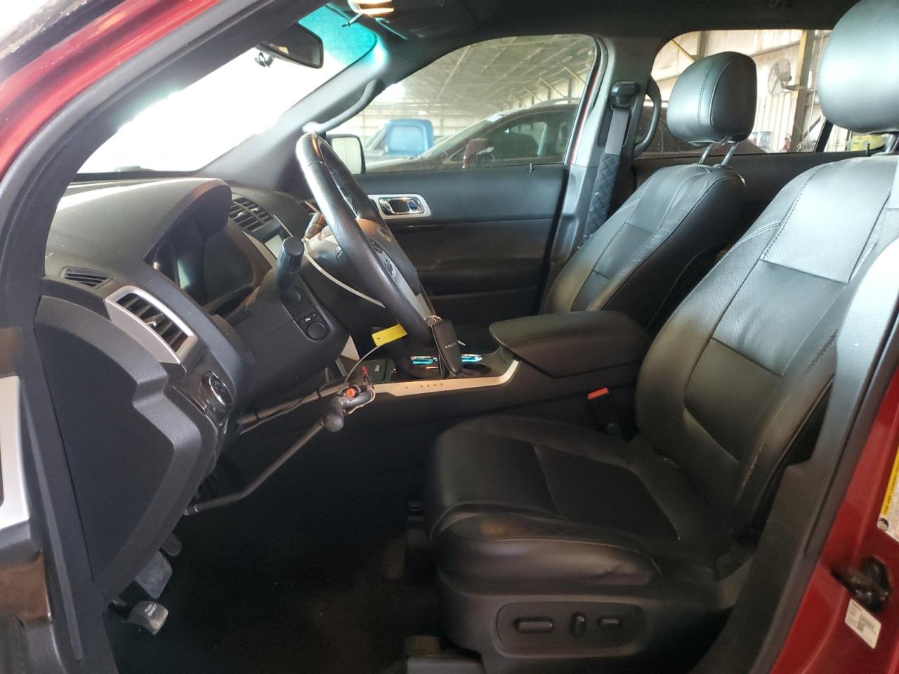 2015 Ford Explorer VIN 1FM5K7F87FGC50675 Copart auction photo, front end damage thumbnail 7