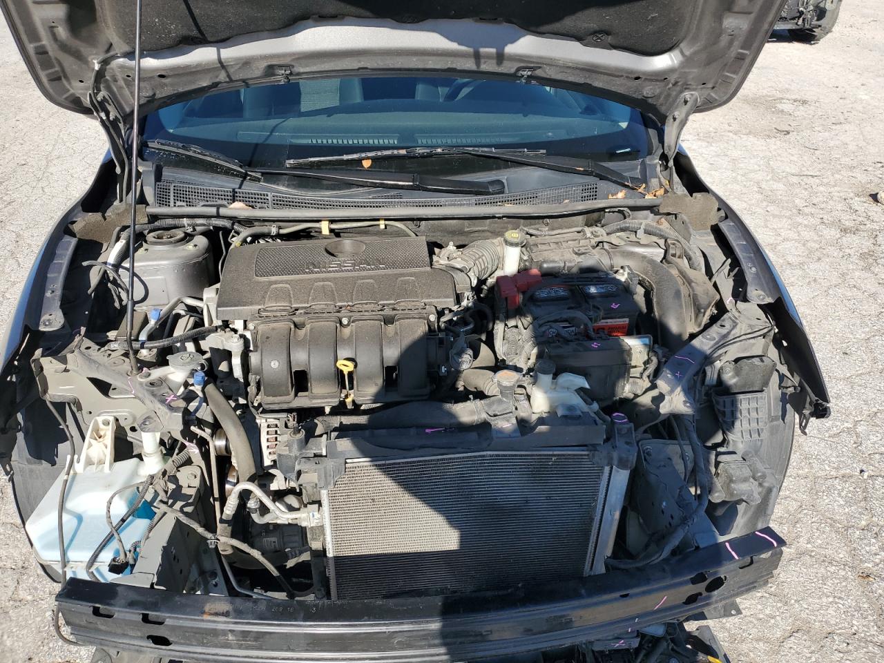 2019 Nissan Sentra VIN 3N1AB7AP5KY244371 Copart auction photo, front end / minor dent/scratches damage thumbnail 10