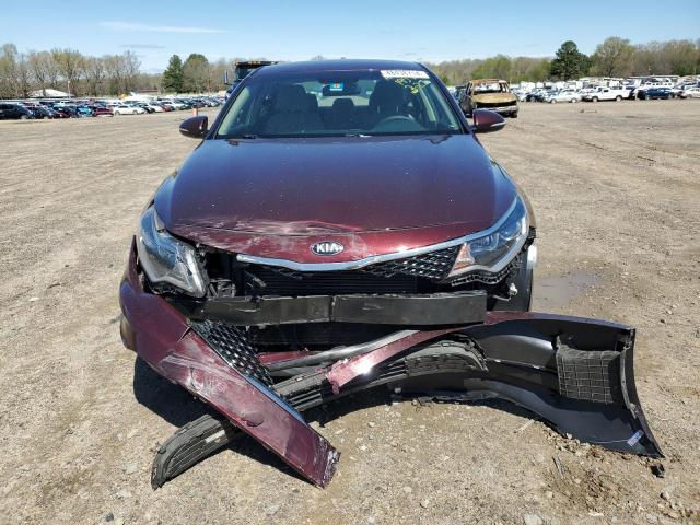 2016 KIA Optima VIN 5XXGT4L36GG043494 Copart auction photo, front end / minor dent/scratches damage thumbnail 5