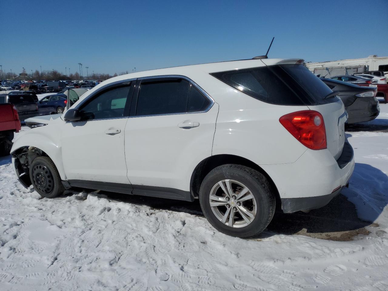 2015 Chevrolet Equinox VIN 2GNALAEK7F6306227 Copart auction photo, front end damage thumbnail 2