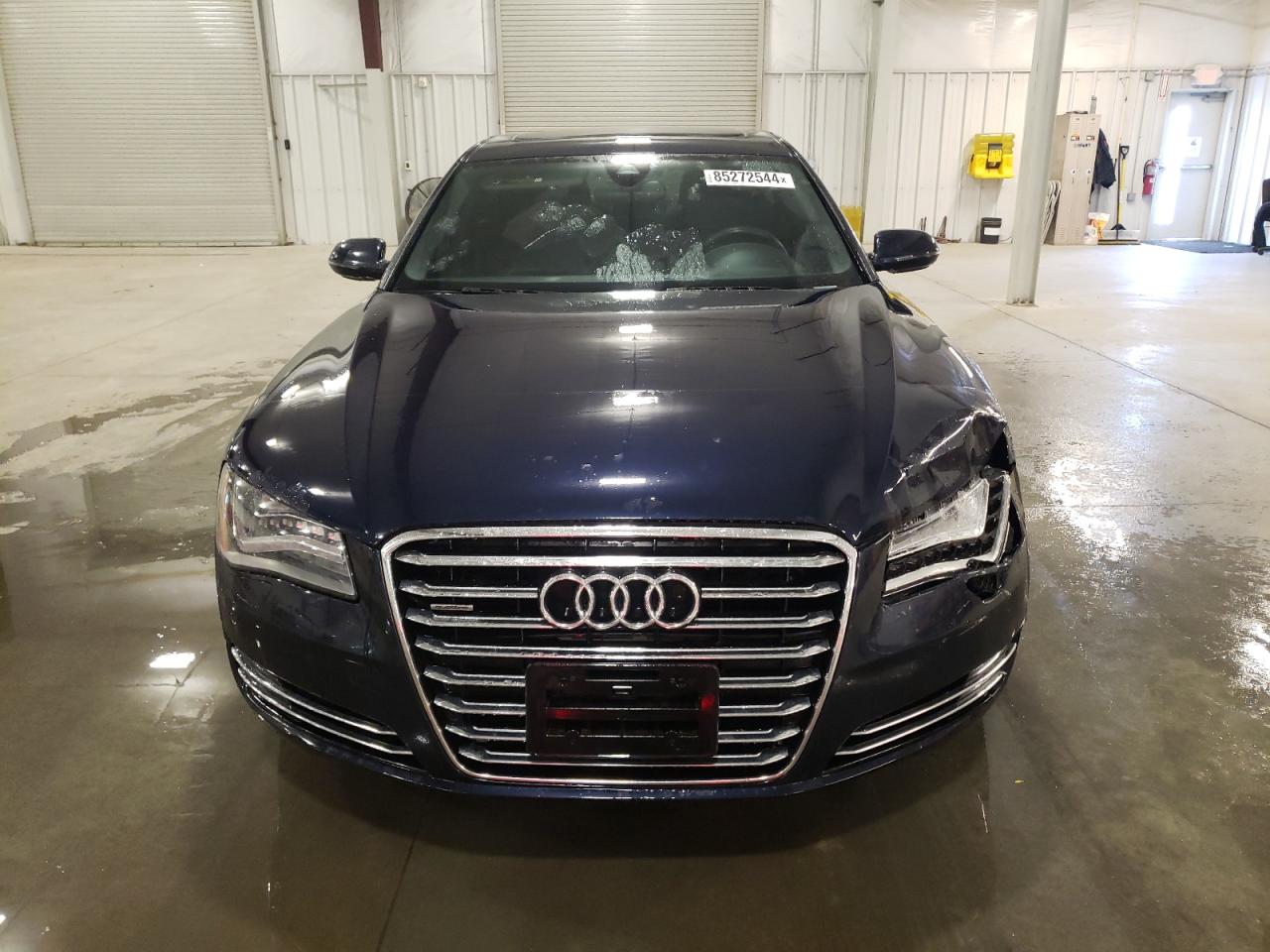2014 Audi A8 VIN WAUR2AFD8EN006198 Copart auction photo, front end damage thumbnail 5