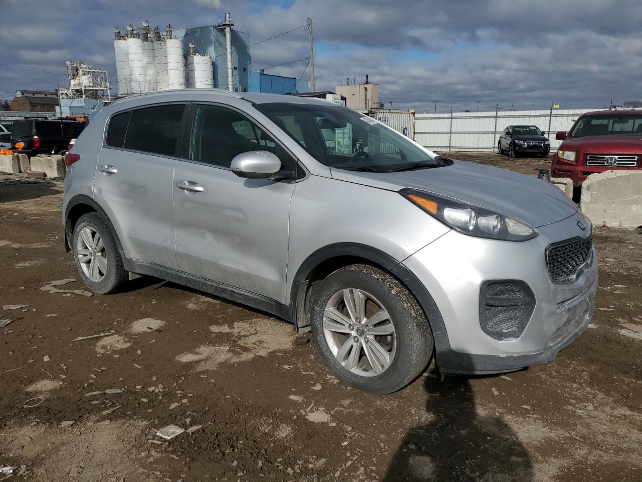 2017 KIA Sportage VIN KNDPM3AC0H7233019 Copart auction photo, rear end / side damage thumbnail 4