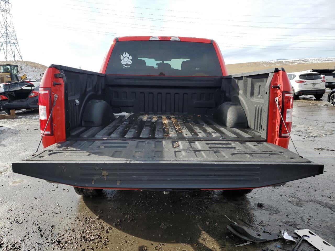 2019 Ford F-150 VIN 1FTEW1E5XKFB18538 Copart auction photo, front end / side damage thumbnail 6