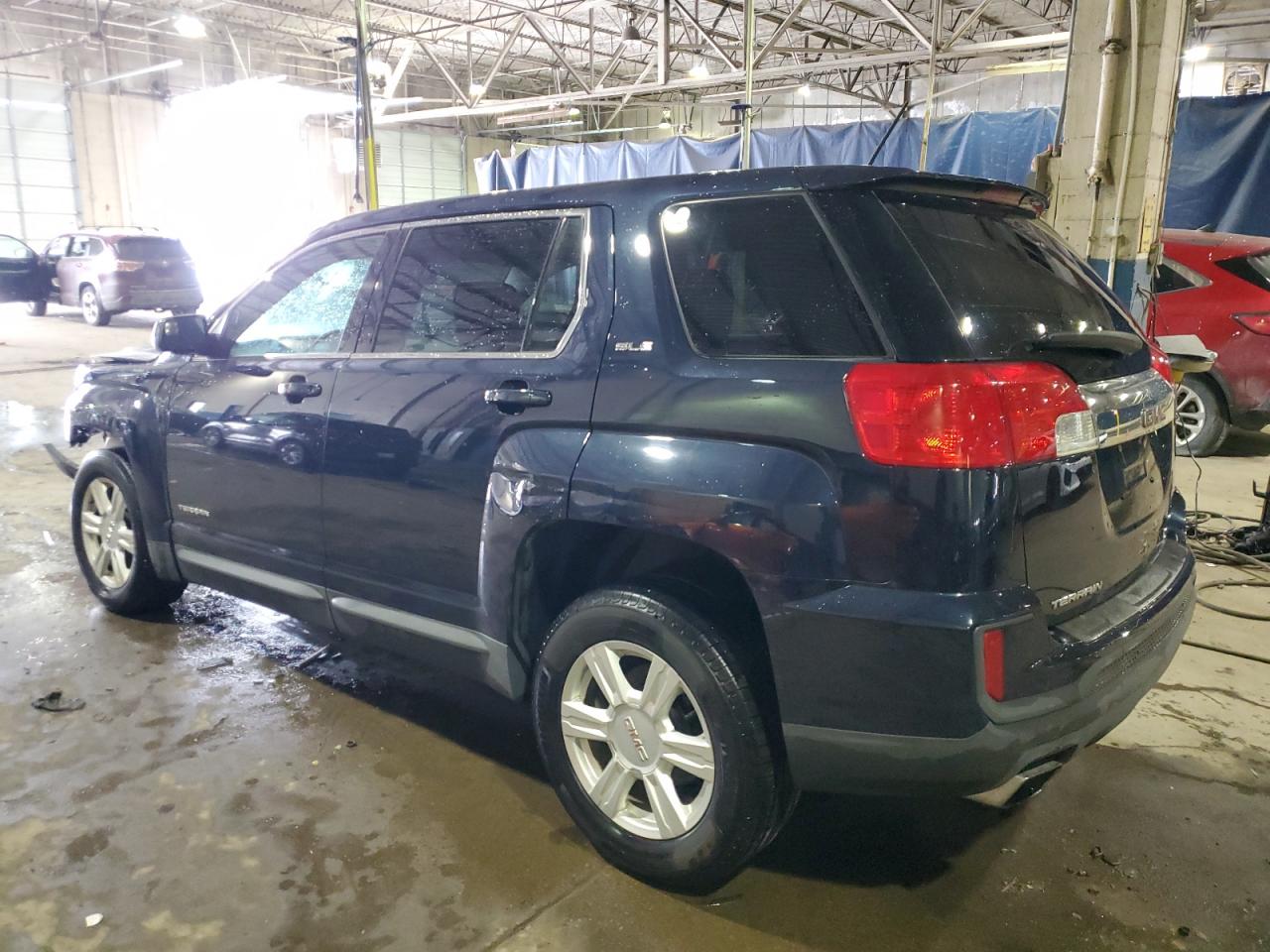 2016 GMC Terrain VIN 2GKALMEK1G6170435 Copart auction photo, front end / mechanical damage thumbnail 2