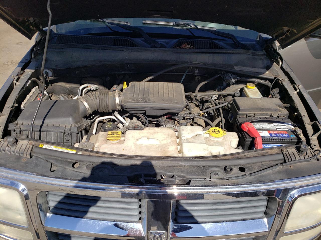 2007 Dodge Nitro VIN 1D8GU58K97W673383 Copart auction photo, rear end / minor dent/scratches damage thumbnail 12