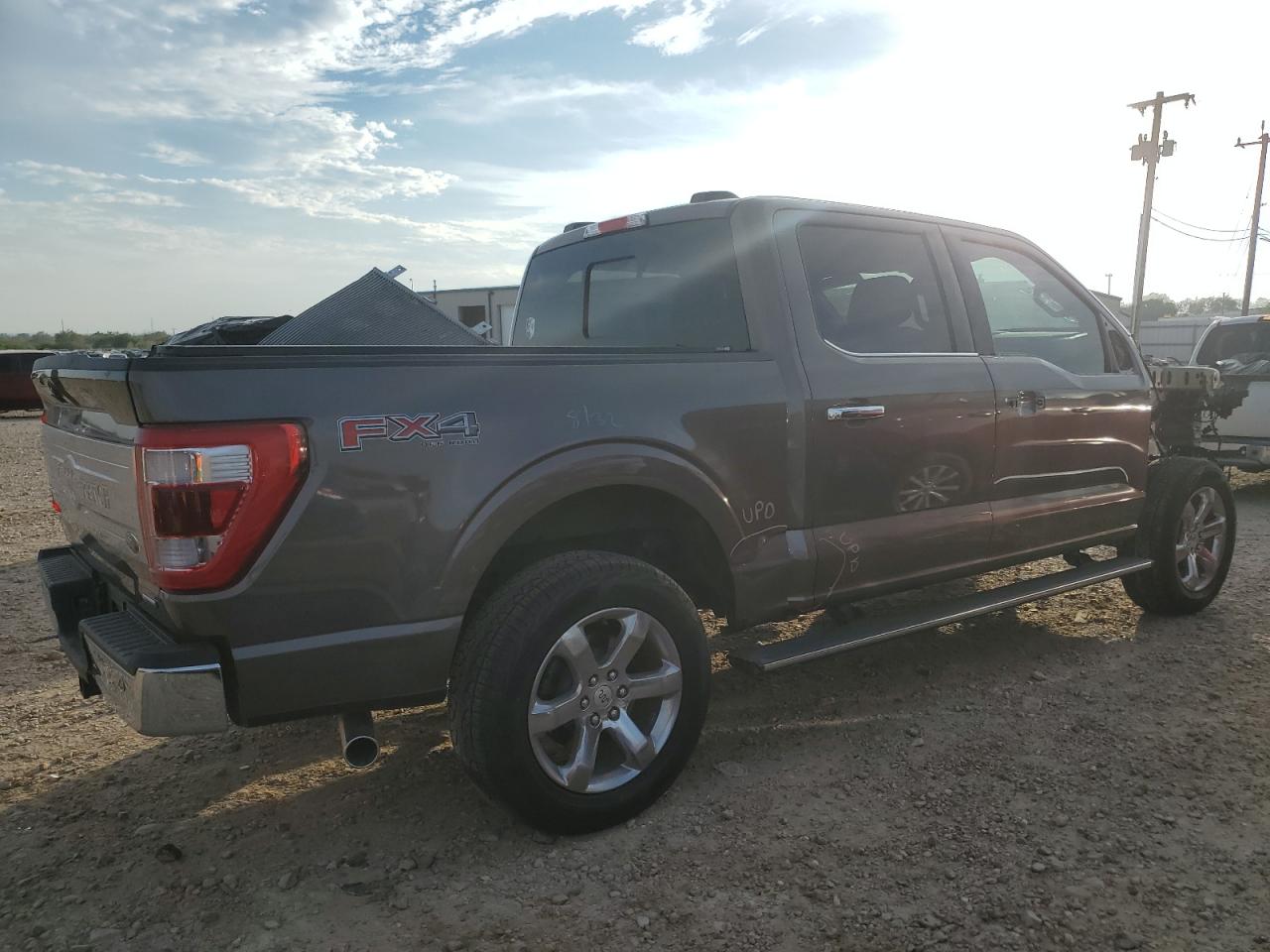 2023 Ford F-150 VIN 1FTFW1E80PFB47617 Copart auction photo, front end damage thumbnail 3