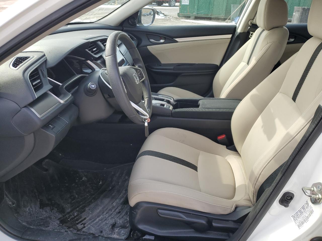 2016 Honda Civic VIN 19XFC2F77GE223798 Copart auction photo, side / rear end damage thumbnail 7