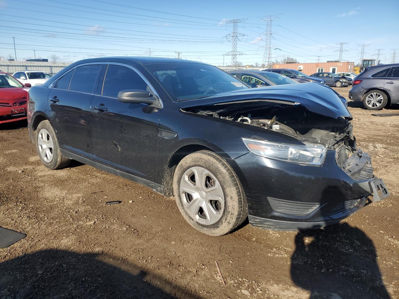 2016 Ford Taurus VIN 1FAHP2L92GG134889 Copart auction photo, front end damage thumbnail 4