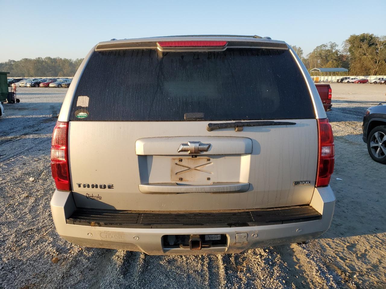 2008 Chevrolet Tahoe VIN 1GNFK13018R266261 Copart auction photo, top/roof damage thumbnail 6