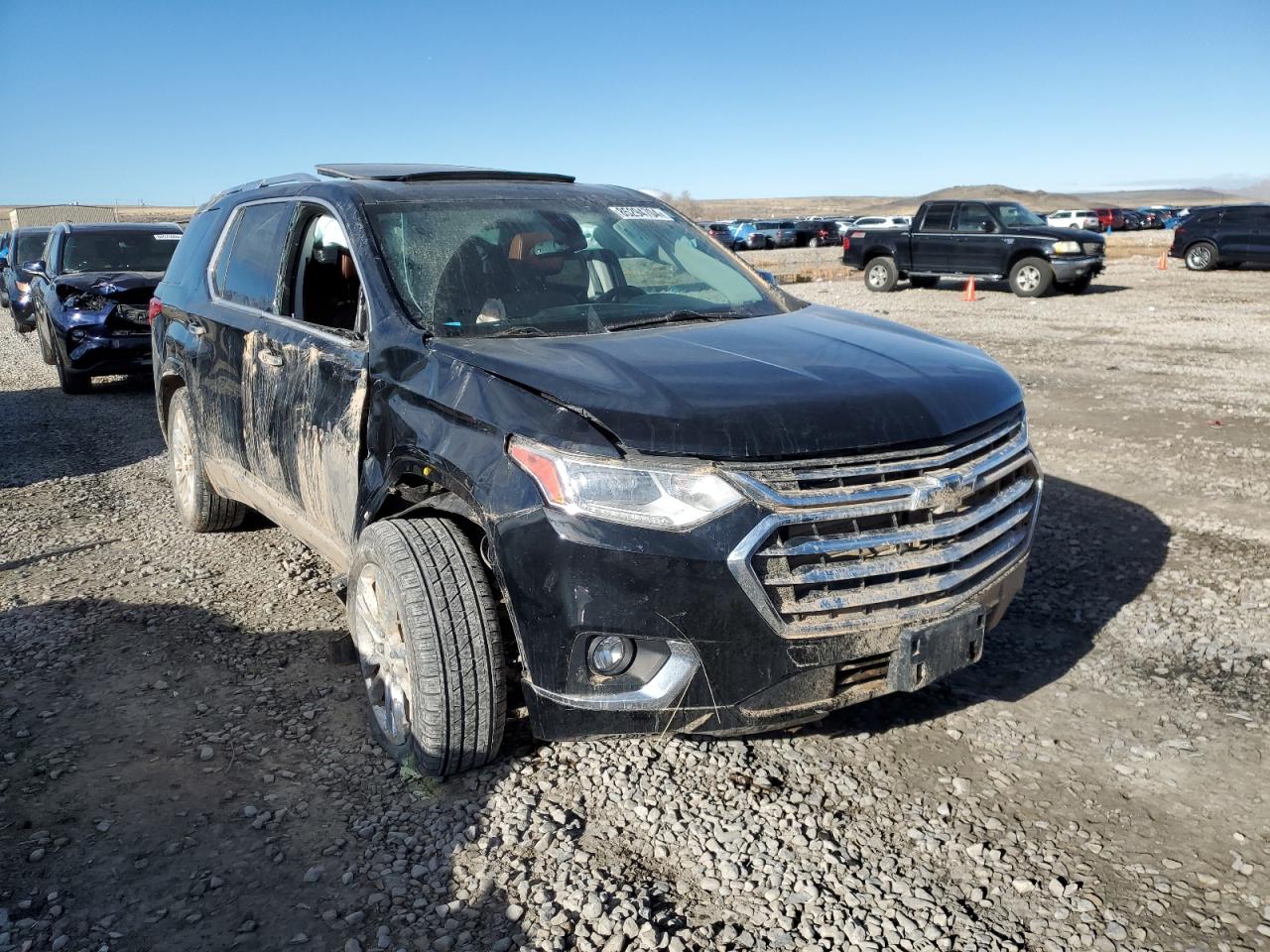 2018 Chevrolet Traverse VIN 1GNEVKKW4JJ267455 Copart auction photo, all over damage thumbnail 4