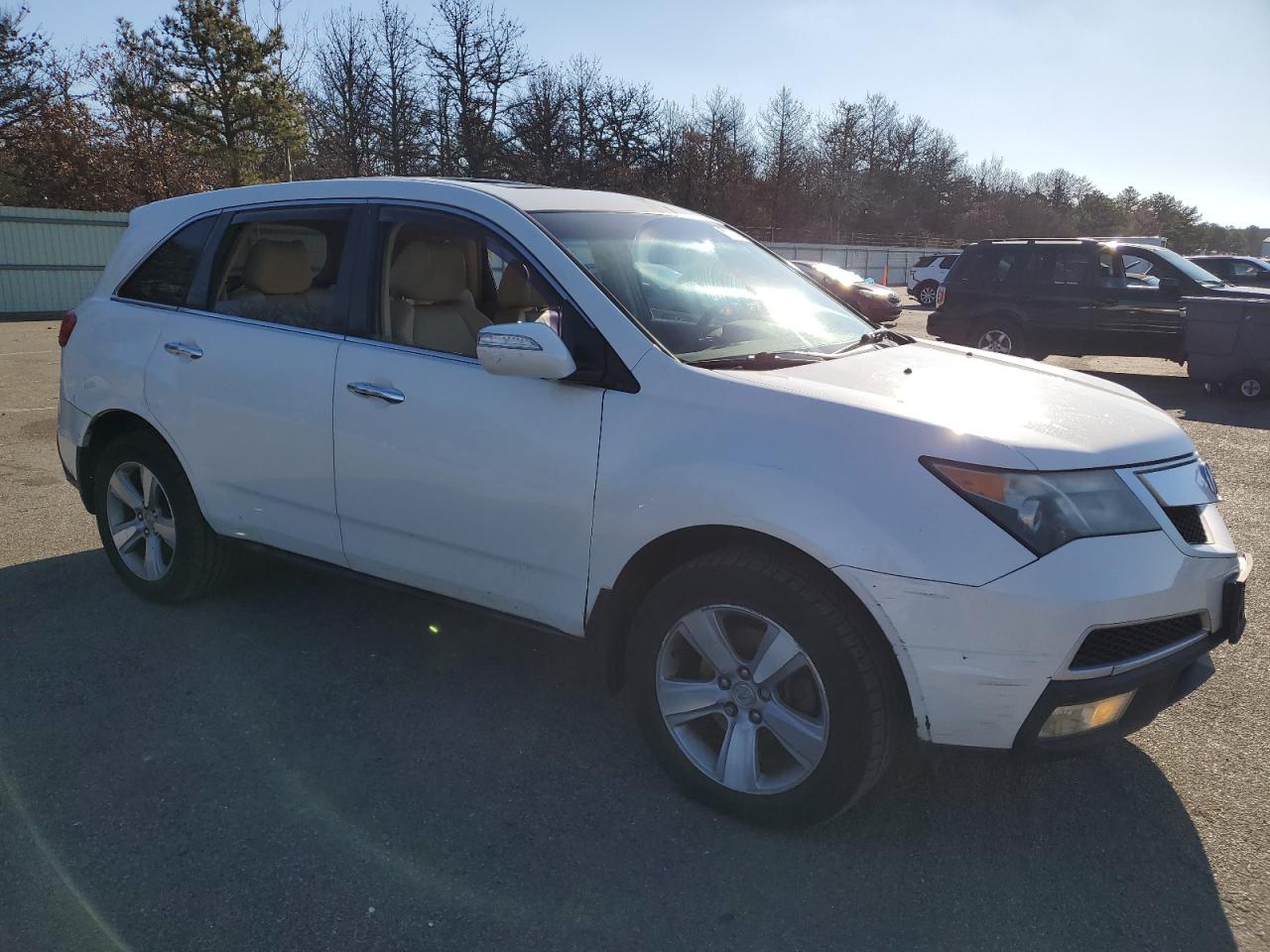 2012 Acura MDX VIN 2HNYD2H31CH509834 Copart auction photo, rear end / minor dent/scratches damage thumbnail 4