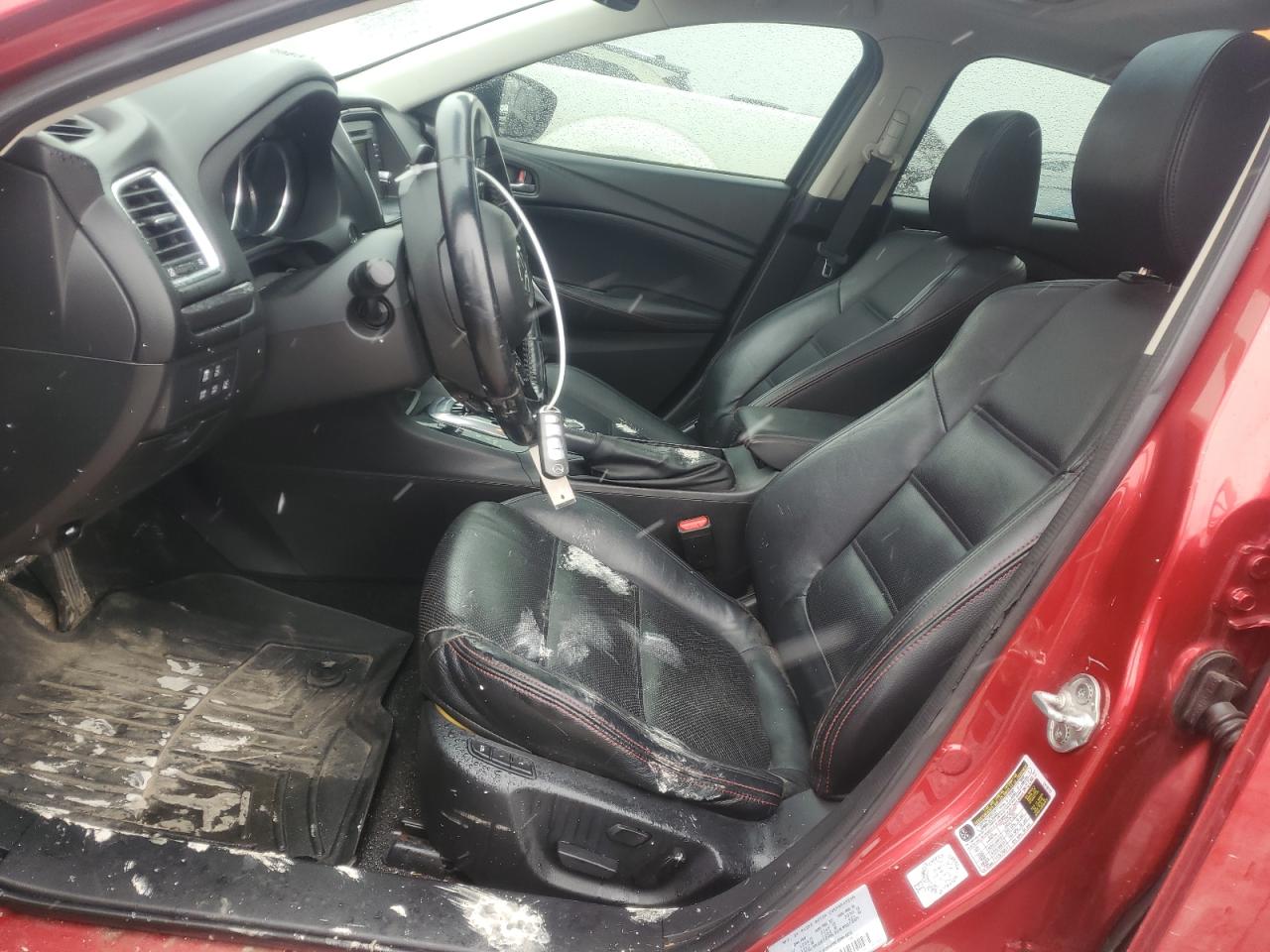 2014 Mazda 6 VIN JM1GJ1W54E1101063 Copart auction photo, front end damage thumbnail 7