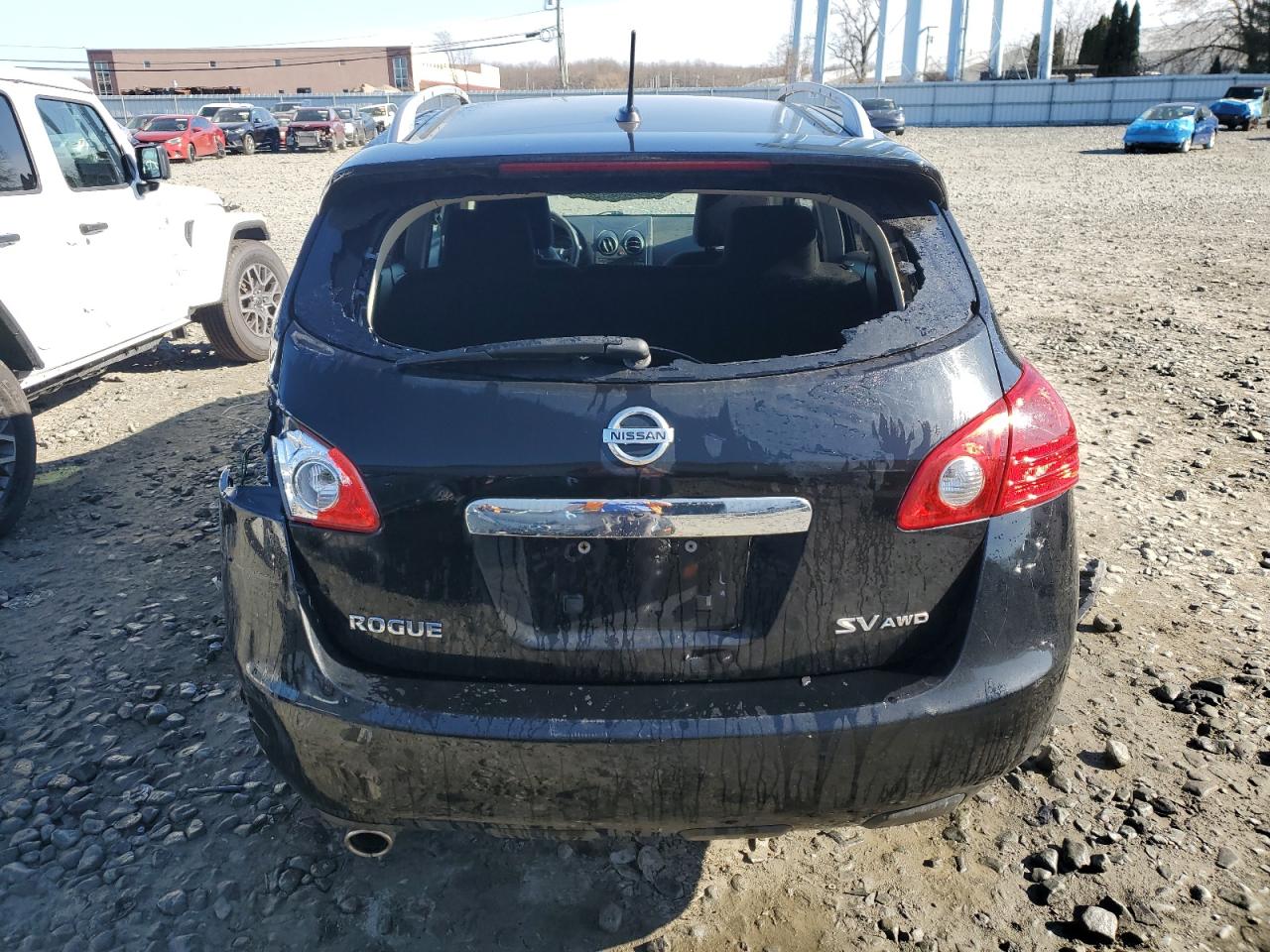 2013 Nissan Rogue VIN JN8AS5MV1DW134685 Copart auction photo, rear end damage thumbnail 6