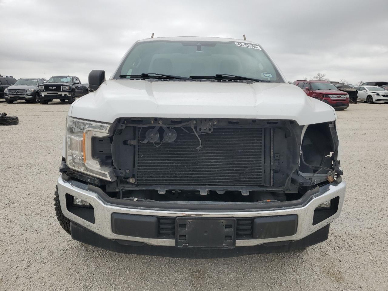 2019 Ford F-150 VIN 1FTMF1C59KKC79369 Copart auction photo, front end / side damage thumbnail 5