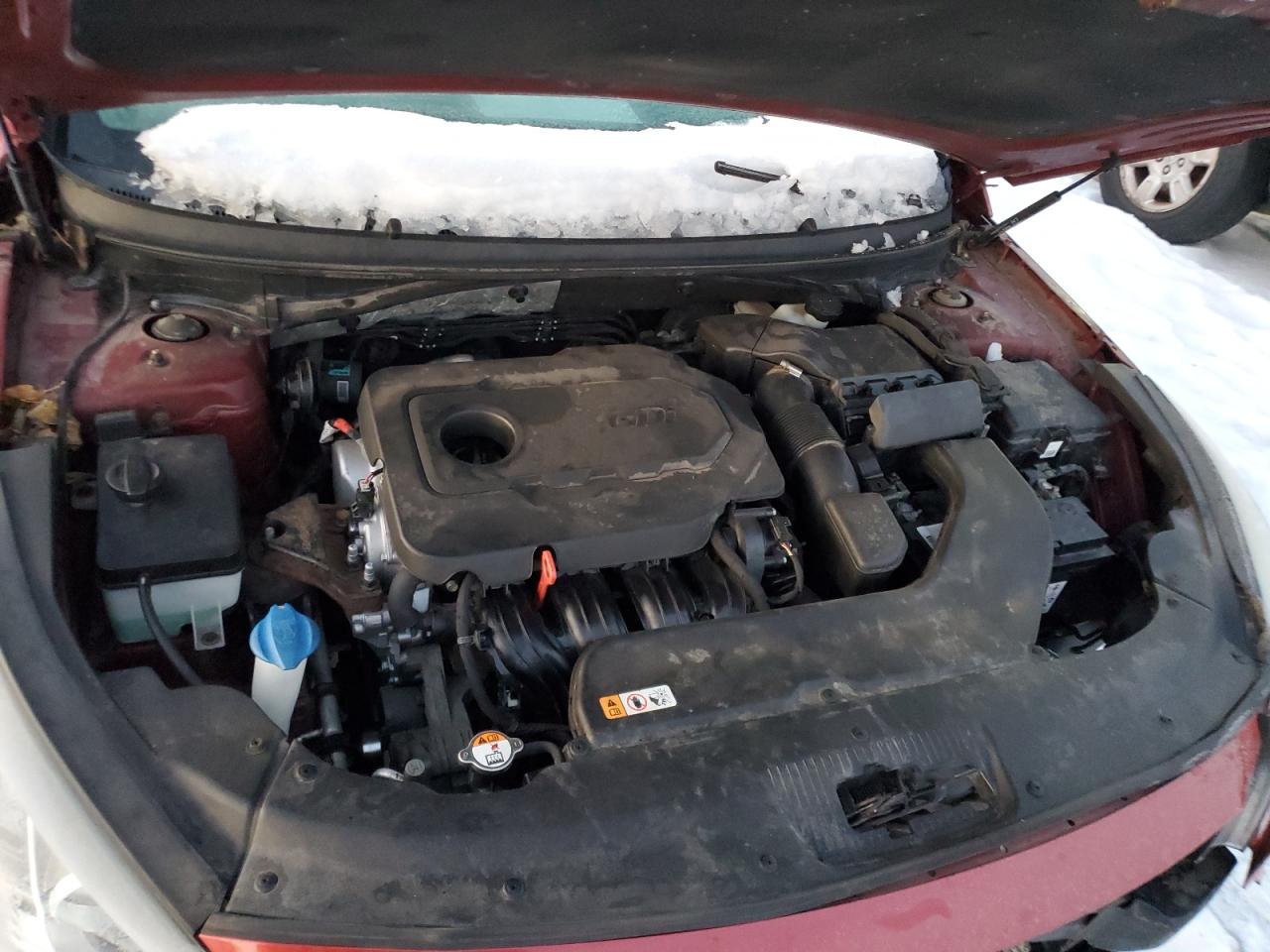 2015 Hyundai Sonata VIN 5NPE34AF0FH044678 Copart auction photo, front end damage thumbnail 12