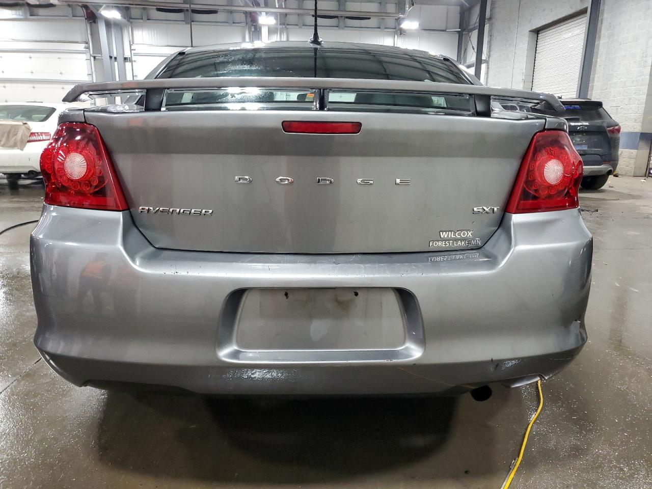 2013 Dodge Avenger VIN 1C3CDZCB9DN557019 Copart auction photo, front end / side damage thumbnail 6