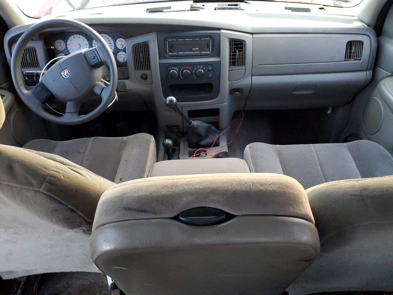 2004 Dodge RAM VIN 1D7HU18N14J125835 Copart auction photo, front end / rear end damage thumbnail 8