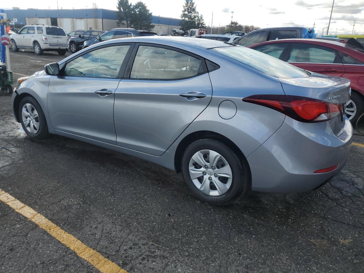 2016 Hyundai Elantra VIN 5NPDH4AE1GH720237 Copart auction photo, front end / undercarriage damage thumbnail 2