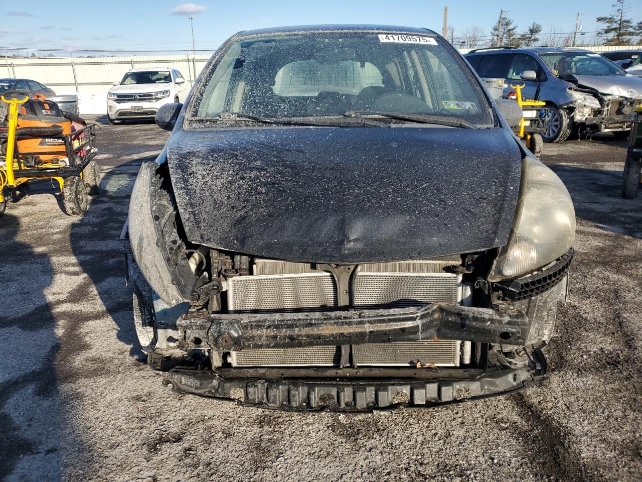 2007 Honda Fit VIN JHMGD38607S041917 Copart auction photo, front end damage thumbnail 5