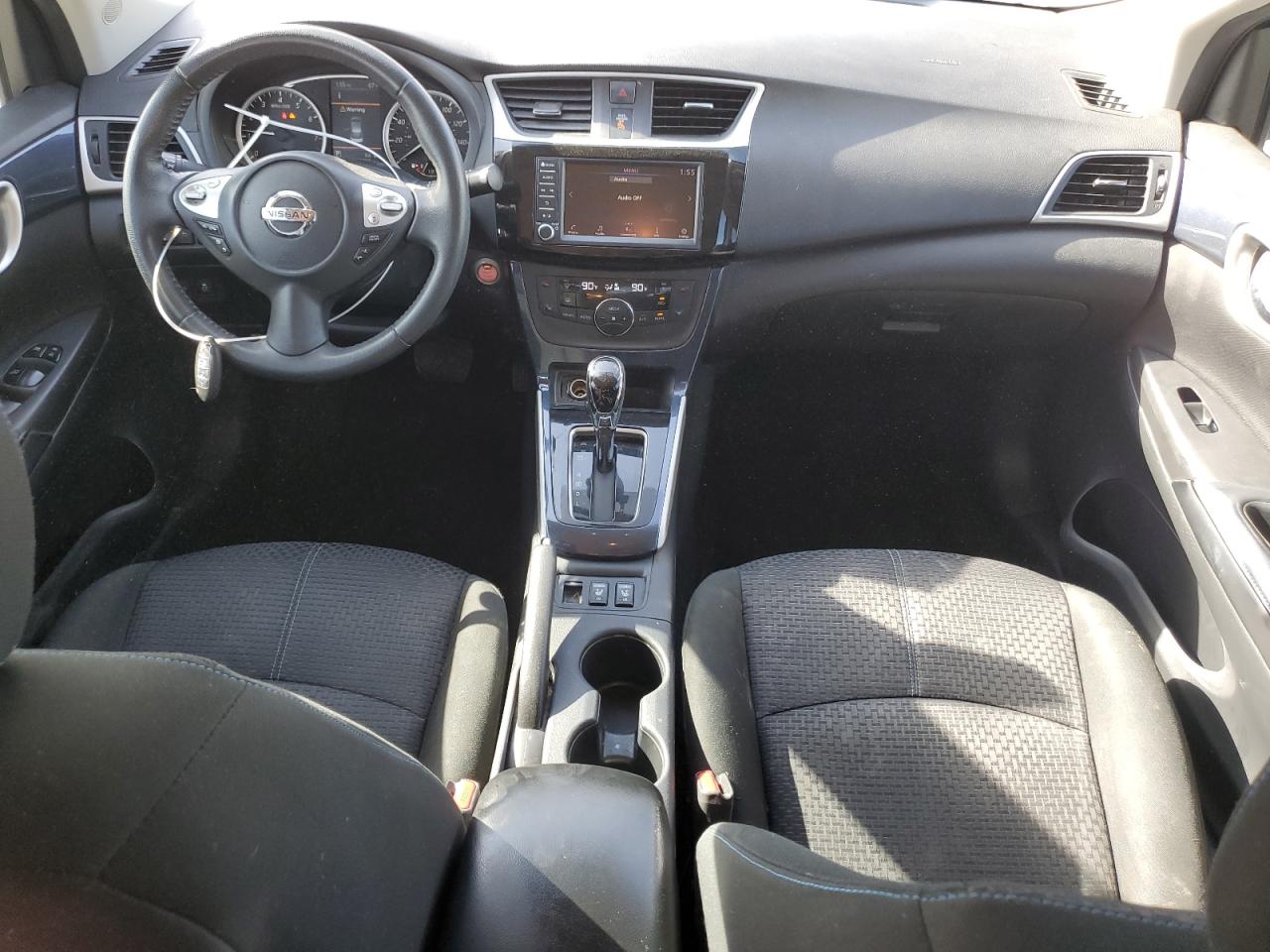 2019 Nissan Sentra VIN 3N1AB7AP5KY376658 Copart auction photo, front end / minor dent/scratches damage thumbnail 8